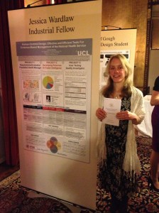 With my poster at the end of an unforgettable evening! (Credit: James Martin)